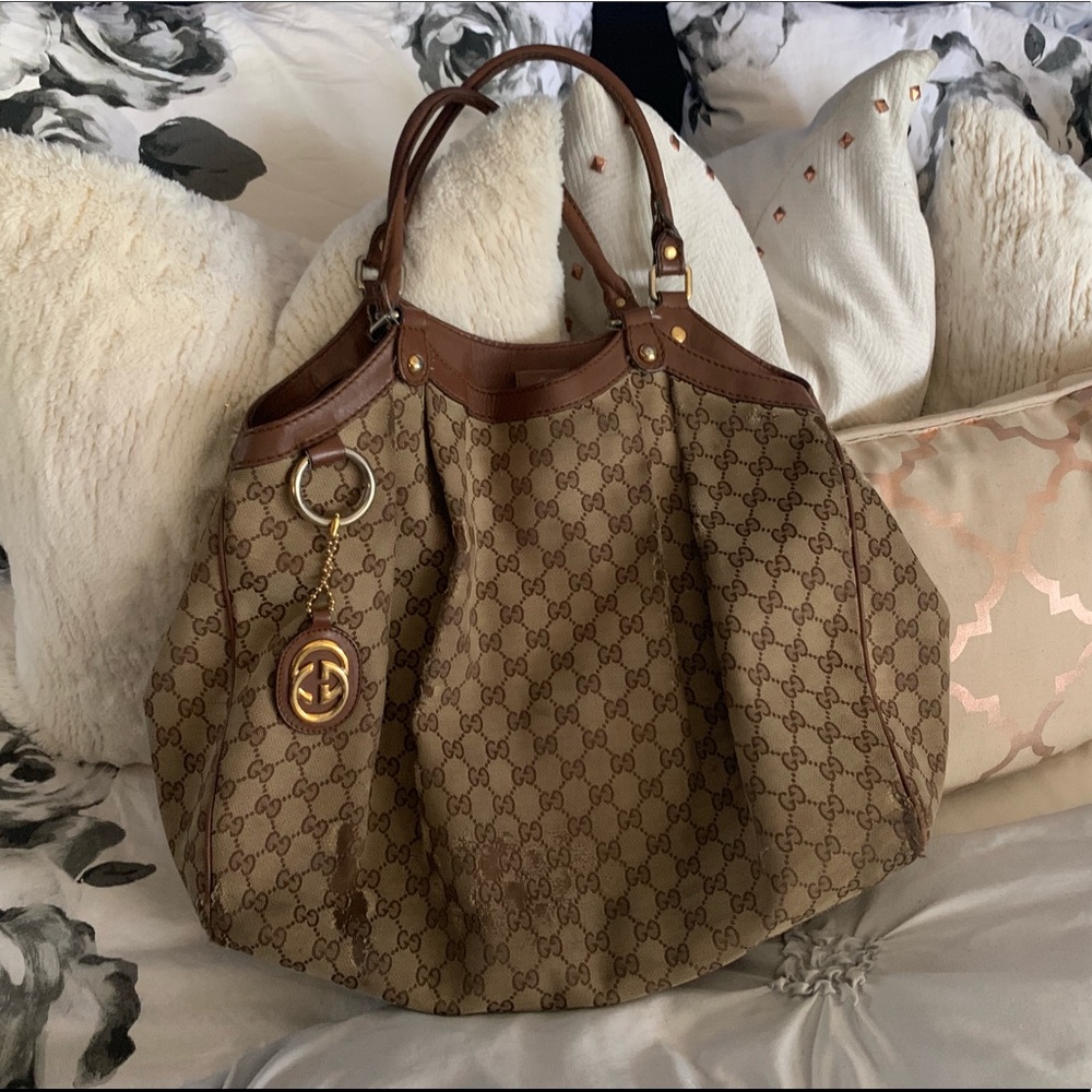Authentic large Gucci Sukey Tote preLOVED